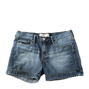 Women's Old Navy Blue Mid-Rise Jean Shorts Size 8